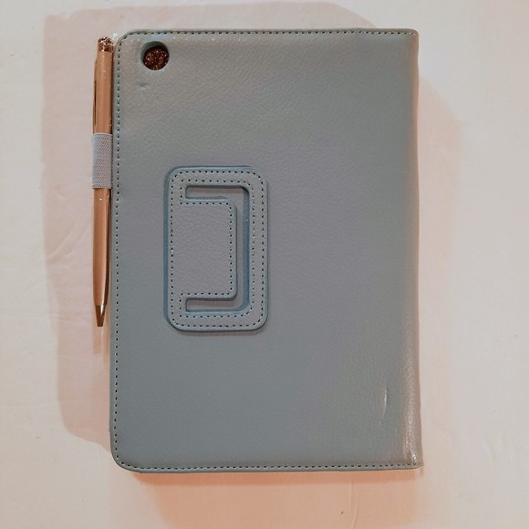 i-Blason iPad Mini 3/2 Retina Leather Case - Light Blue - Picture 3 of 8